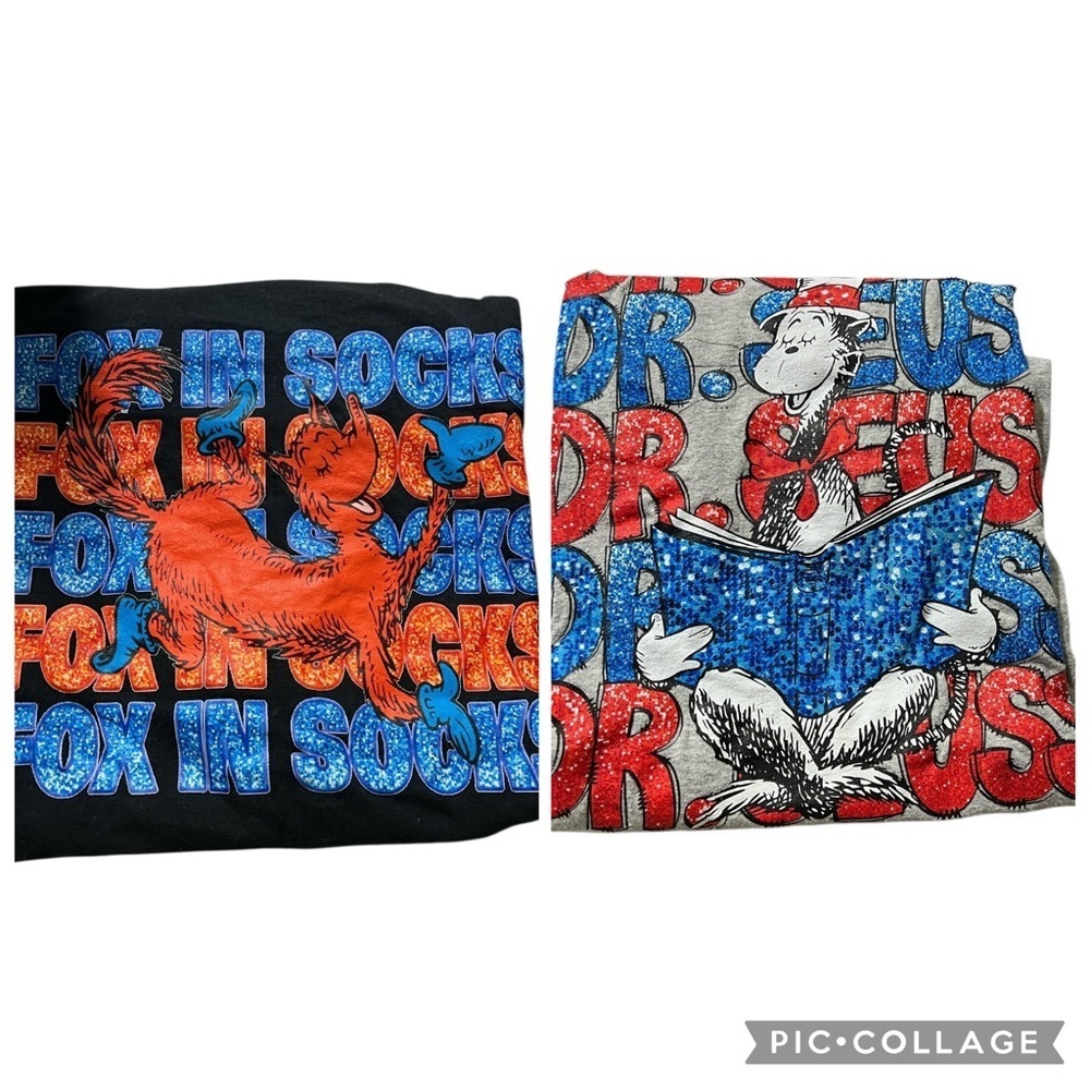 Dr. Seuss Graphic T-Shirts Bundle